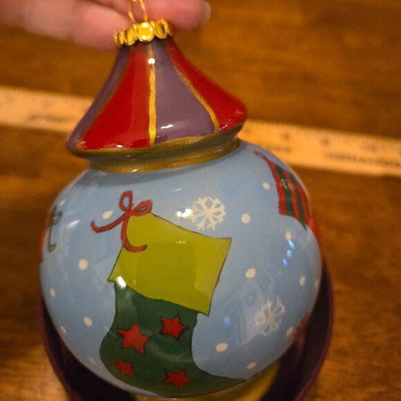 Pier 1 Li Bien Christmas Stockings Ornament - Picture 6 of 11